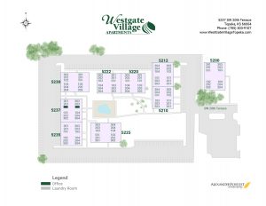 Westgate Village site map